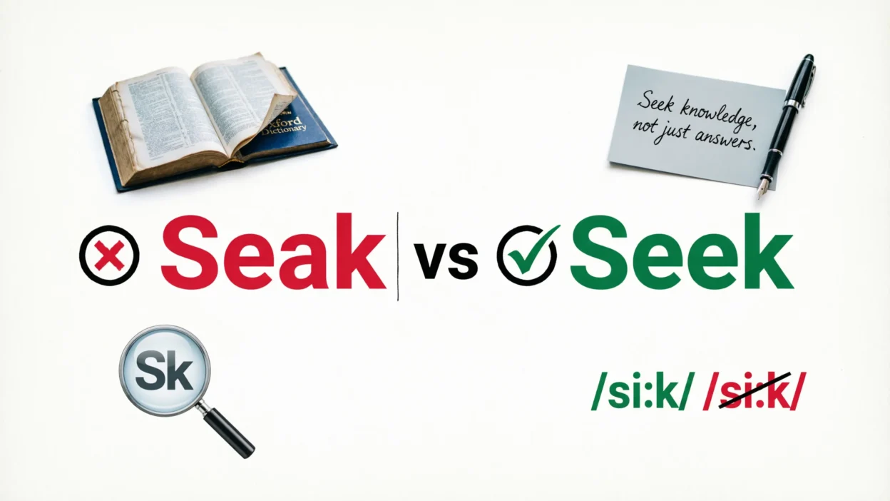 Seak vs Seek