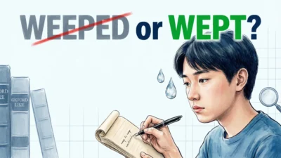 Weeped or Wept