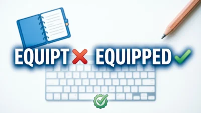 Equipt vs Equipped