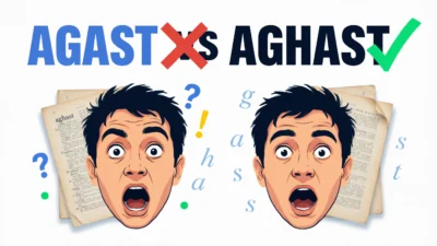 Agast vs Aghast