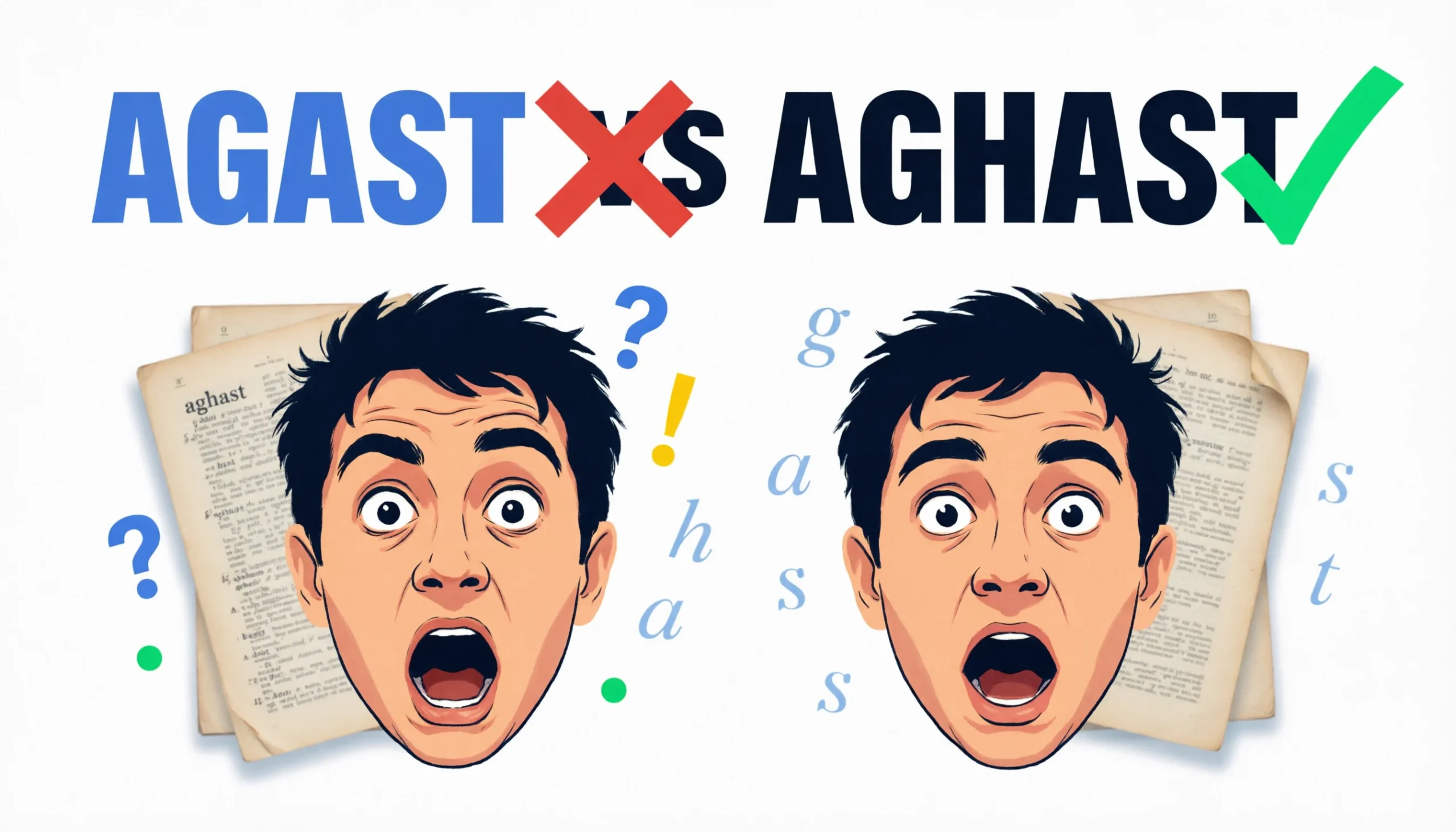Agast vs Aghast: Which Word Is Correct? Meaning, Examples, and Common ...