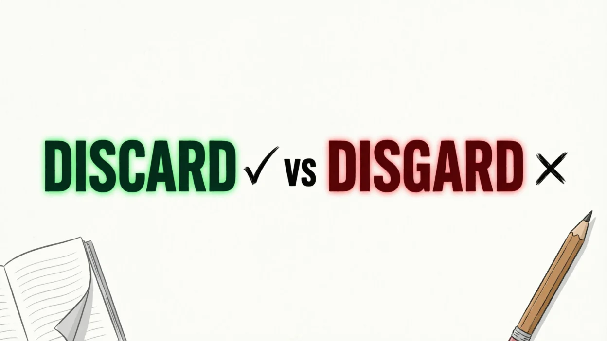 Discard vs Disgard