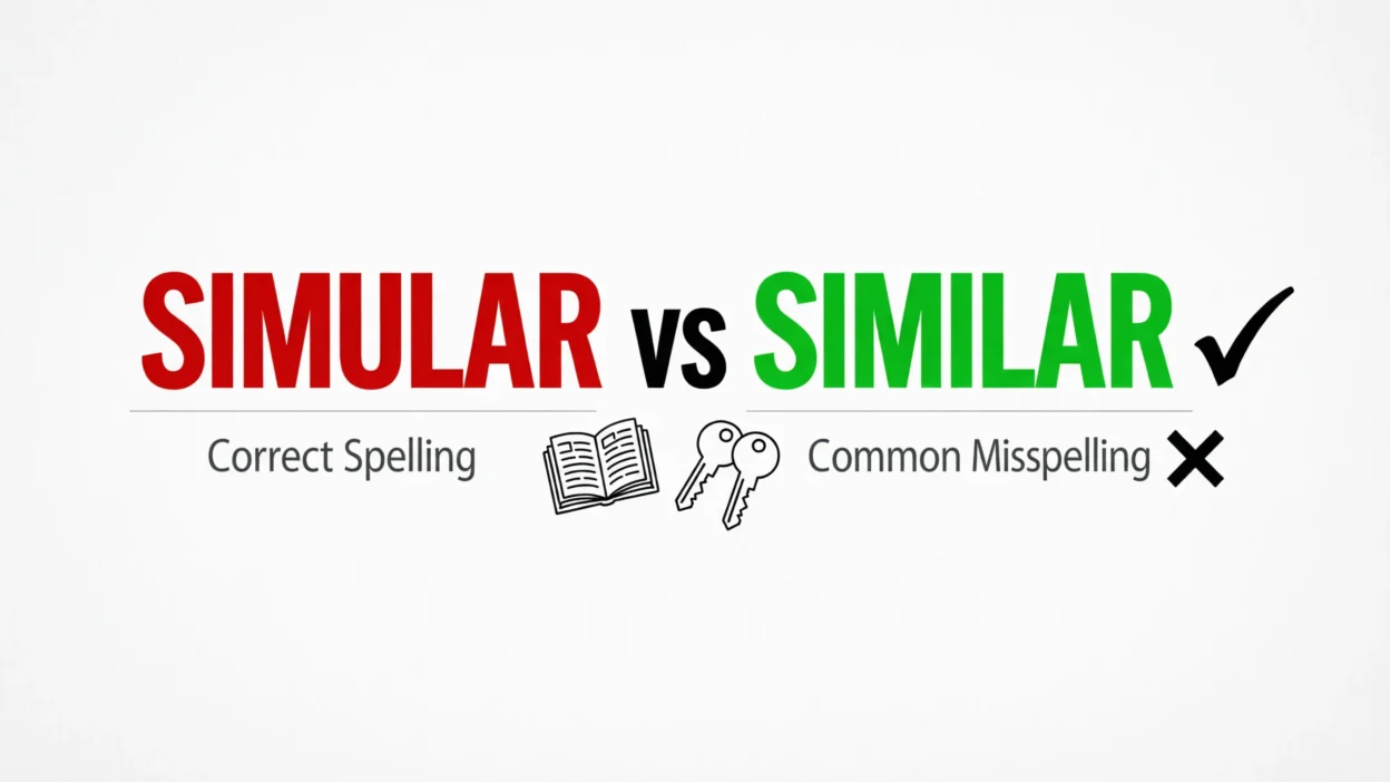 Simular vs Similar