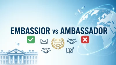 Embassador vs Ambassador