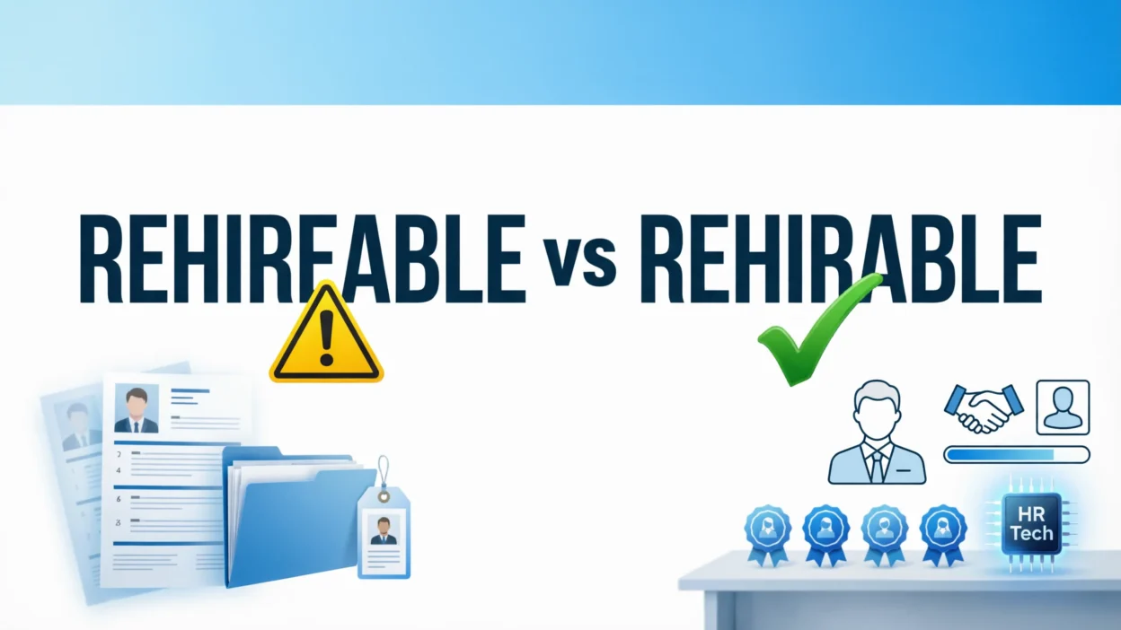 Rehireable vs Rehirable