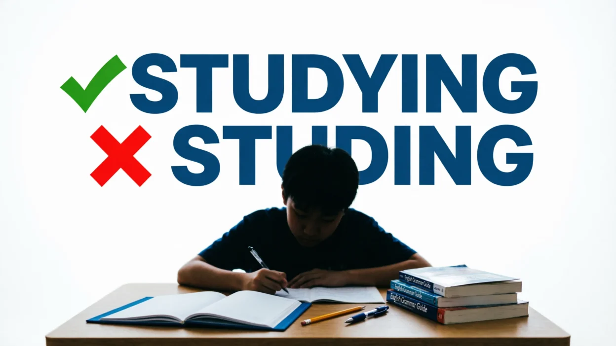 Studying vs Studing