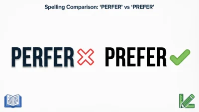 Perfer vs Prefer