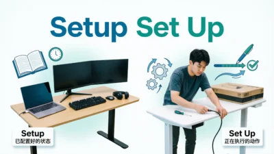 Setup vs Set Up