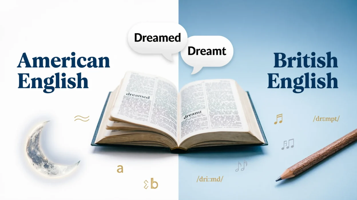 Dreamed vs Dreamt