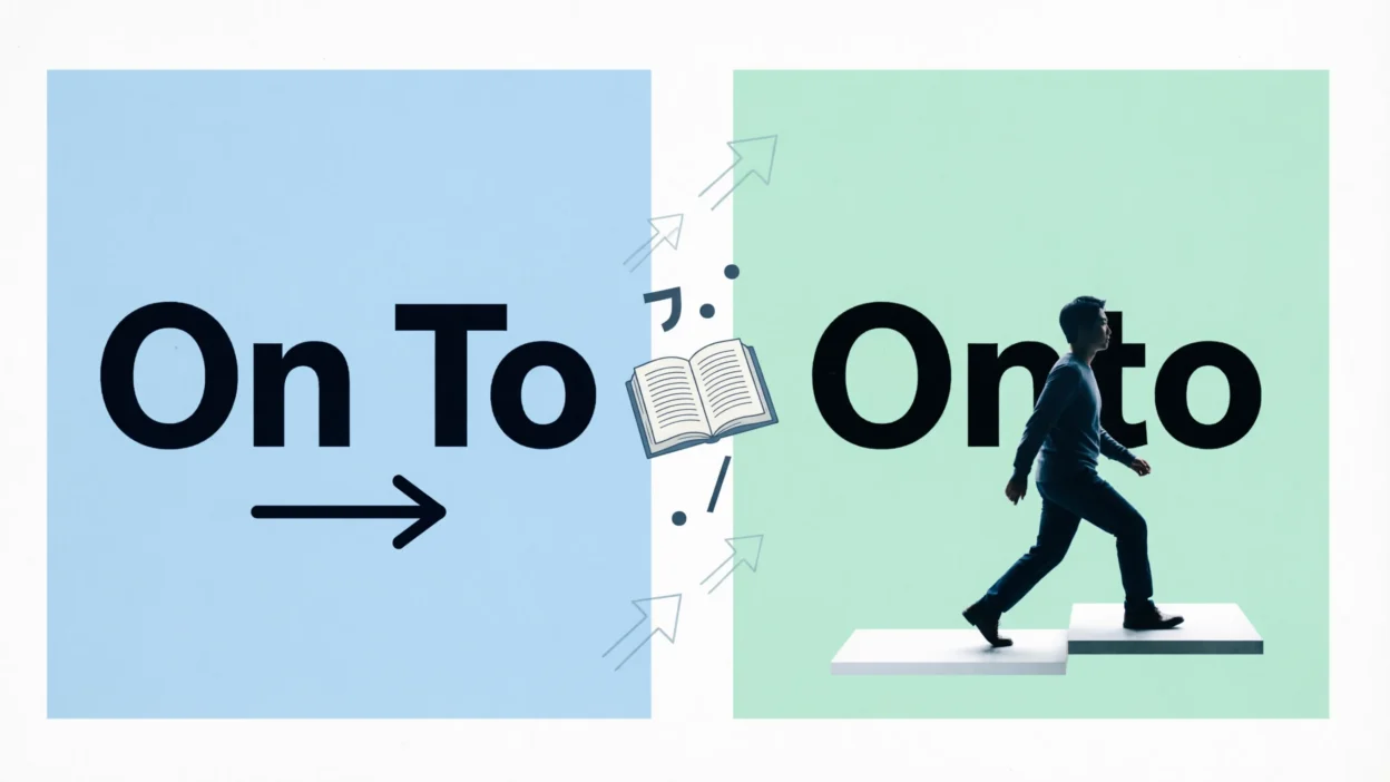 On To vs Onto