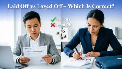 Laid Off vs Layed Off