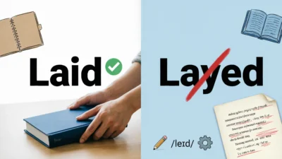 Laid vs Layed