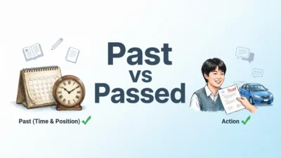 Past vs Passed