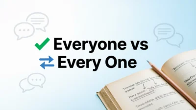 Everyone vs Every One
