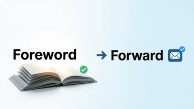 Foreword vs Forward