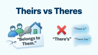 Theirs vs Theres