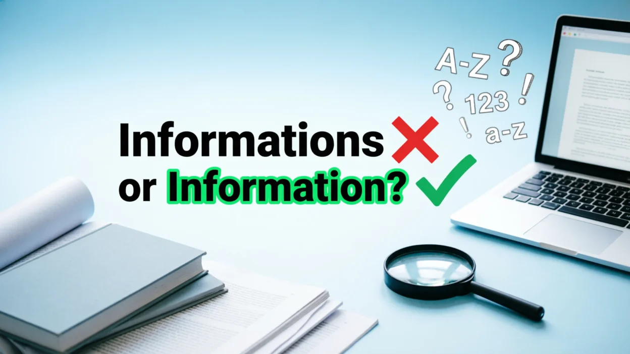 Informations or Information