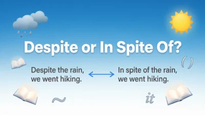 Despite or In Spite