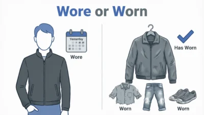 Wore or Worn