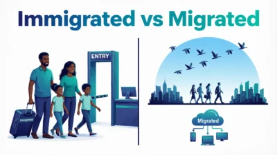 Immigrated vs Migrated