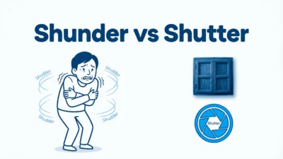 Shudder vs Shutter