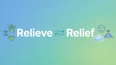Relieve vs Relief