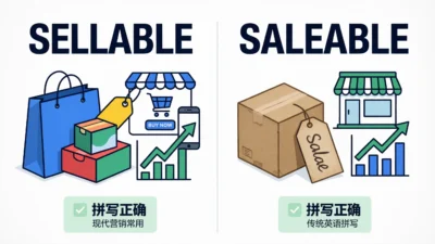 Sellable vs Saleable
