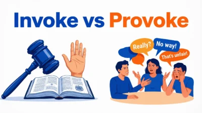 Invoke vs Provoke