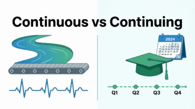 Continuous vs Continuing